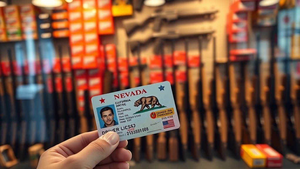 california id nevada ammo purchase