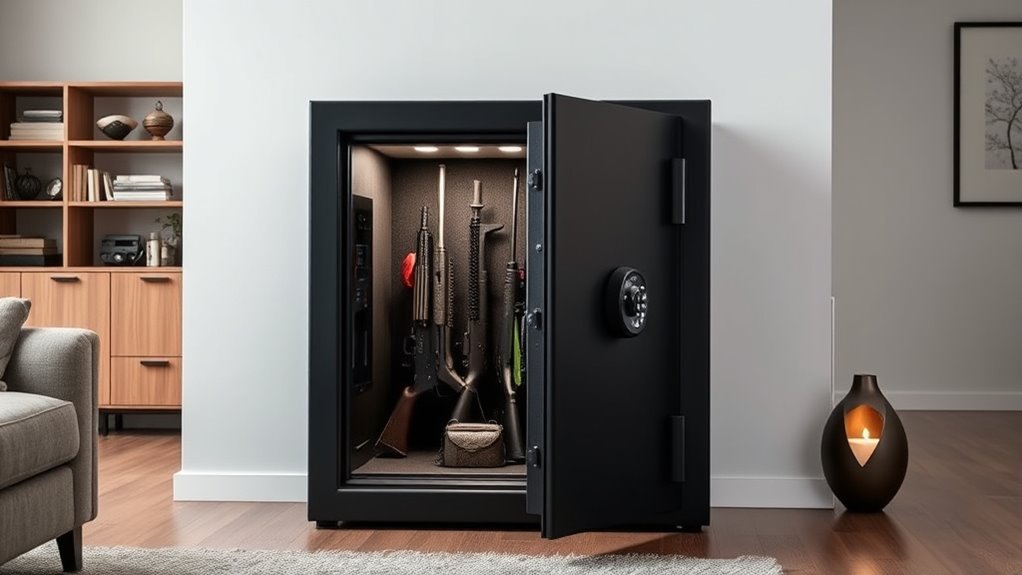 fireproof safety protects firearms