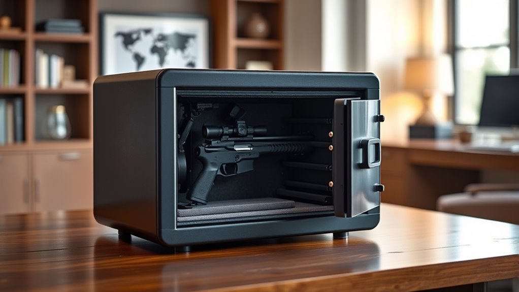 gun safes are usually non deductible