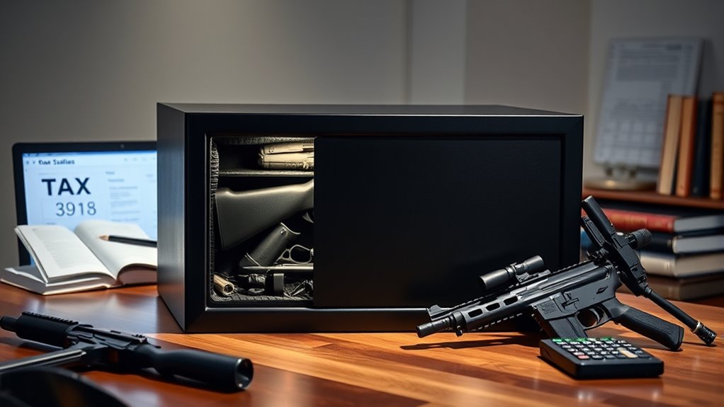 gun safes tax exemption varies