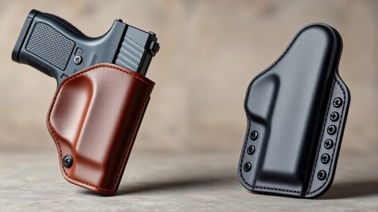 holster angle and comfort