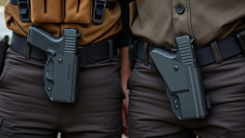 holster position and retention