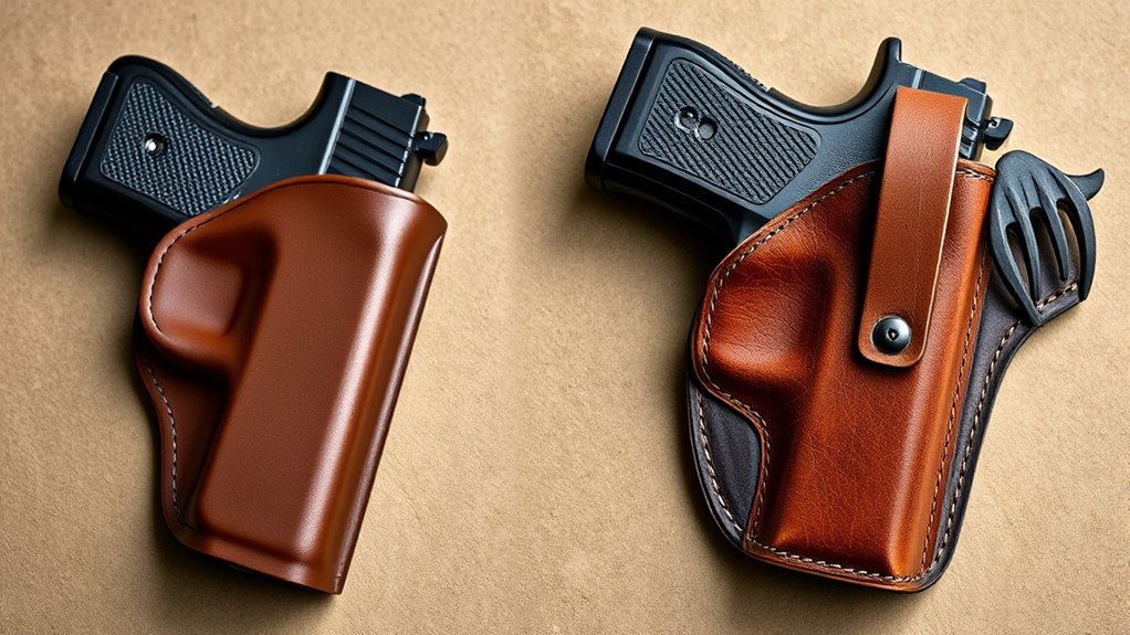 holster types comparison overview