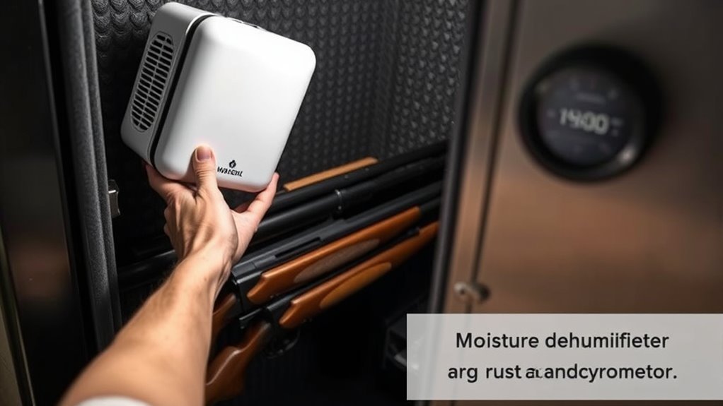 moisture control preserves firearms