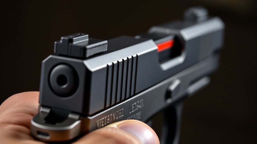 precise steady sight alignment