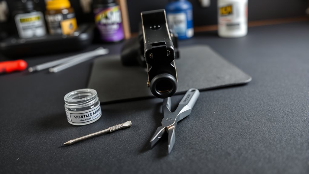 prepare tools and workspace