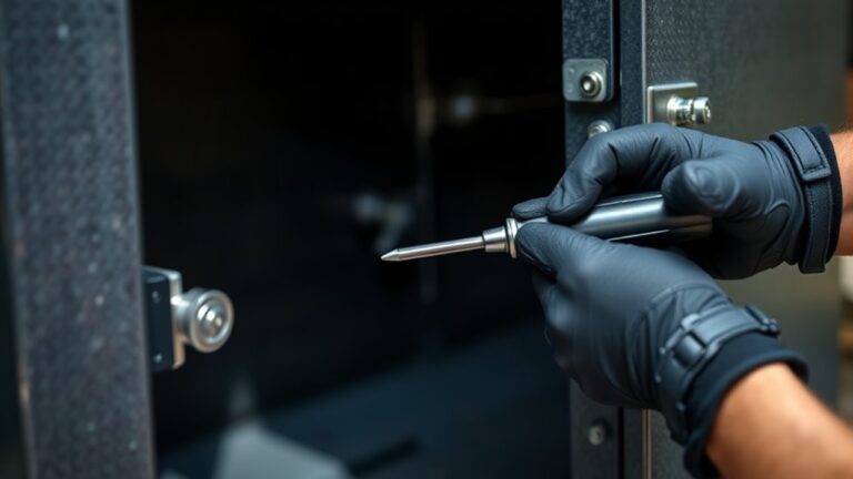 removing safe door instructions