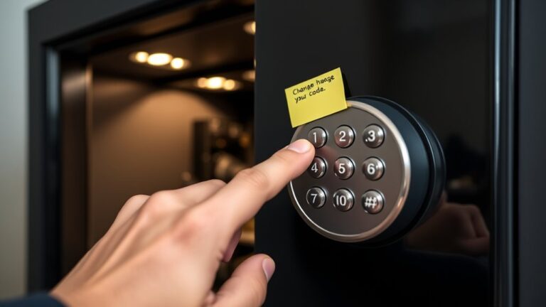 reset your safe code