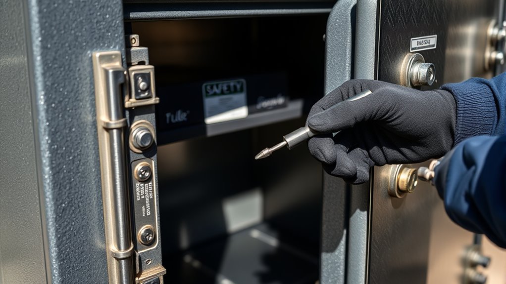 safe door removal precautions