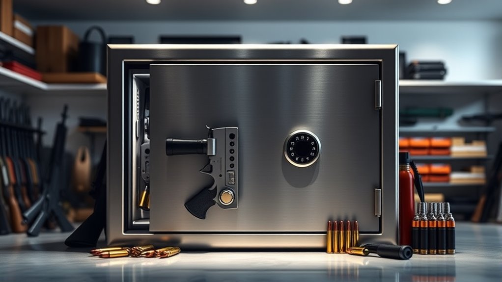 secure fireproof properly installed