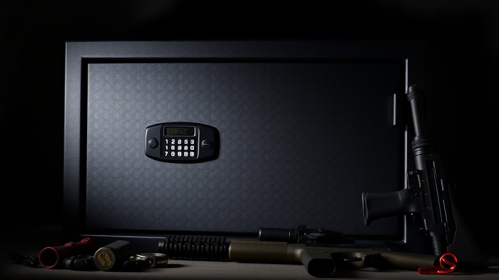 secure organized firearm storage