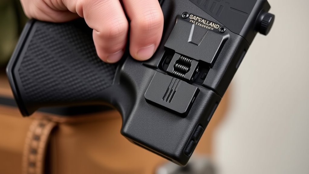 secure quick access firearm retention