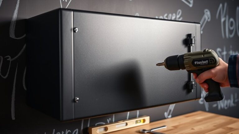 securely install gun safe