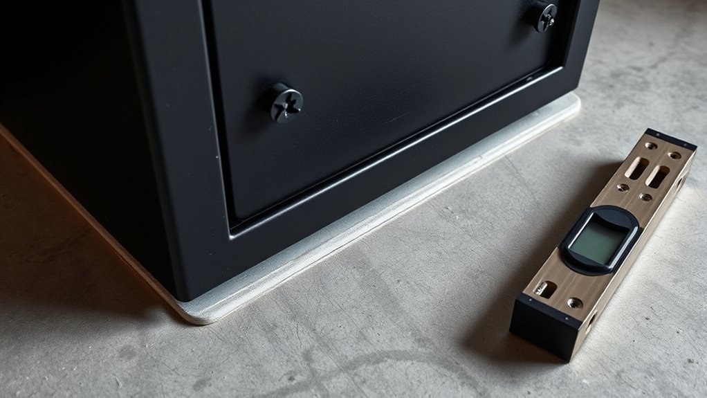 securely install gun safe