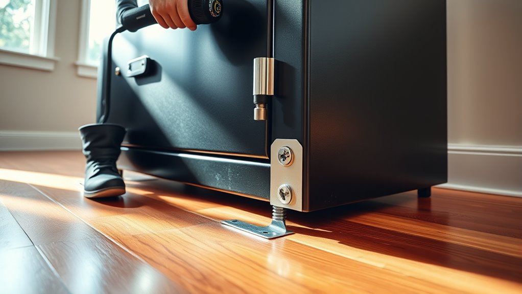 securely mounted safe benefits