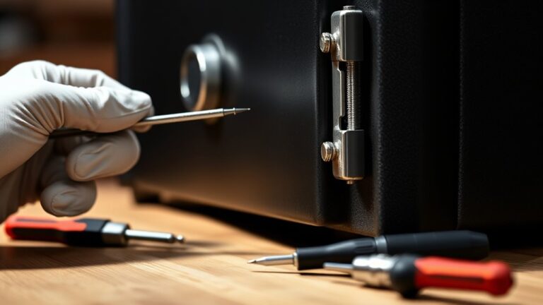 unlocking a gun safe