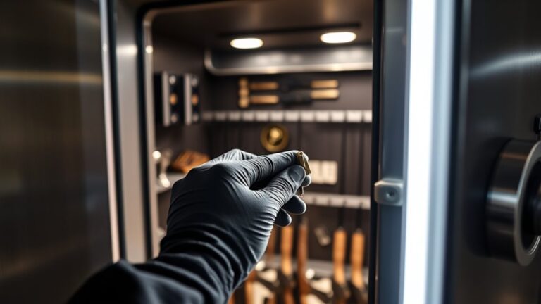 unlocking firearm storage safely
