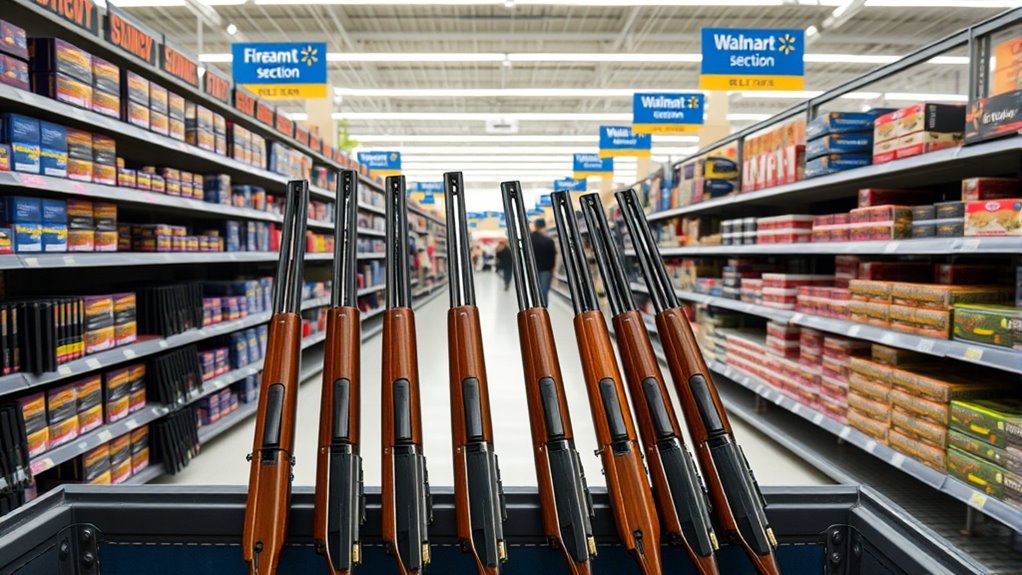 walmart sells guns and ammo