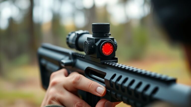 red dot sight calibration